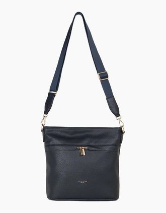 David Jones Womens Nice III Womens Messenger Bag - Navy - Size: ONE size
