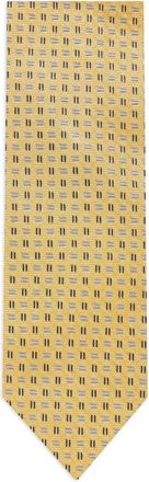 Corneliani Cravatta con motivo geometrico - Giallo