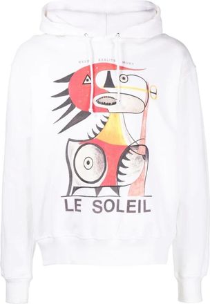 Endless Joy Hoodies, male, White, M, Le Soleil Cotton Hoodie