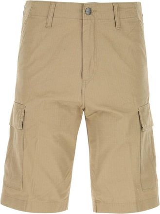 Carhartt Work in Progress Beige Textured Shorts