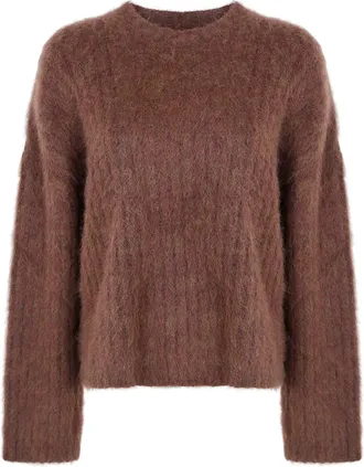 Uma Wang Top Crew Neck Uw240 Mustard