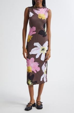 Stine Goya Floral Jersey Tank Dress in Wild Flowers at Nordstrom Rack, Size X-Large/xx-Large