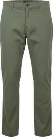 Aspesi Broeken, Heren, Groen, 2Xl, Katoen, Chino Fonctionnel