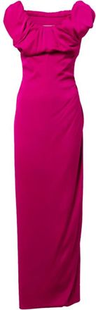 Vivienne Westwood Kleedjes, Dames, Paars, L, Ginnie Amber Jurk
