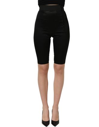 Dolce & Gabbana Biker Shorts - Black