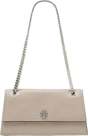 Tory Burch Tory Burch, Shoulder Bags, female, Gray, Size: ONE SIZE Kira Turnlock Shoulder Bag
