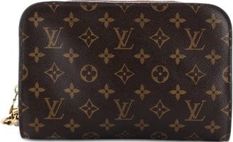 Louis Vuitton Pochette Orsay Monogram Canvas clutch bag - Bruin