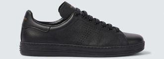 Tom Ford Warwick perforated leather sneakers