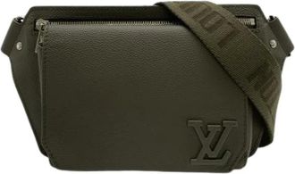 Louis Vuitton Pre-owned Belt Bags, male, Green, Size: ONE SIZE Pre-owned Vintage Sling Bag
