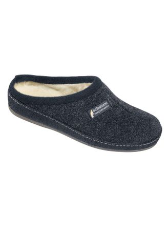 Schawos Pantoffel SCHAWOS, Herren, Gr. 40, schwarz, Textil, Schuhe Pantoffel