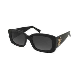 Tommy Hilfiger Rectangle Sunglasses - unisex - Tommy Hilfiger - Sunglasses - Black - 53 MM - Accessories