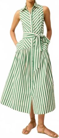 Marie Oliver Adalyn Midi Dress In Green