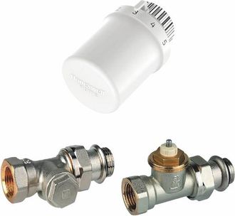 OEM Kit Valvole Per Radiatore 1/2 Diritto