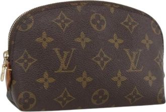 Louis Vuitton Pre-owned Bags, female, Brown, Size: ONE SIZE Pre-owned Monogram Pouch