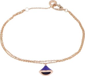 Bulgari Bracciale Divas Dream in oro rosa 18 carati e lapislazzuli 2015-2025