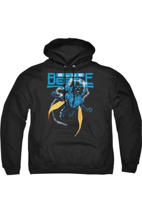 Gildan Justice League of America Blue Beetle Adult Pull Over Hoodie / Hooded Sweatshirt
