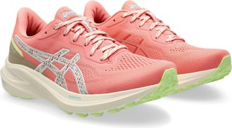 Asics Laufschuh ASICS GT-1000 13 TR, Damen, Gr. 37,5, beige (nature bathing, guava), Mesh, Schuhe Laufschuh