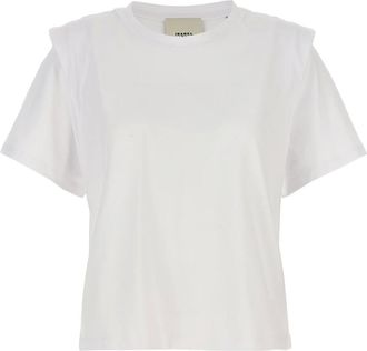 Isabel Marant Dames, Tops, Wit, Maat: S Katoen