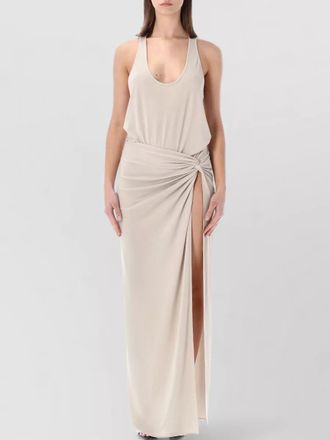 Andamane juno long tank dress scoop neck