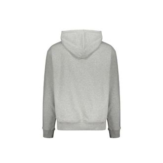 Balmain Mens Gray Cotton Hoodie Clothing