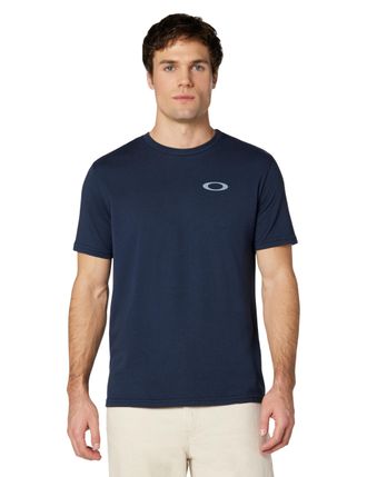 Oakley Mens Si Maritime Tee, Blue, Medium
