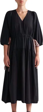 Bellerose Darling Midi Dress In Black Beauty