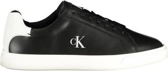 Calvin Klein Lace-up Sneakers - Dames - Sneakers - Zwart - 37 EU - Leer - Schoenen