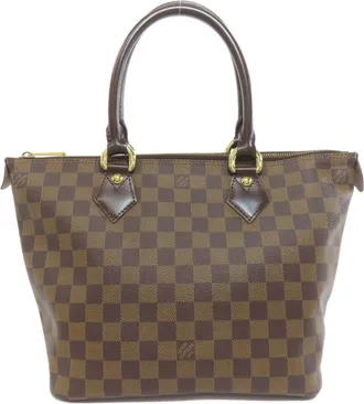 Louis Vuitton Brown Damier Canvas Ebene Damier Canvas Tote Bag (Pre-Owned)