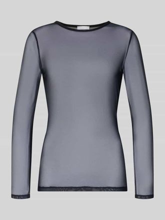 Hanro Longsleeve mit Stretch-Anteil Modell Smooth Illusion in Black, Gr&ouml;&szlig;e XS