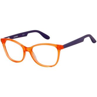 Carrera Womens Ca5501 Cat Eye Eyeglasses In Orange Purple