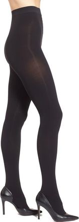 Falke Warm Deluxe 80 Opaque Tights in Black at Nordstrom, Size X-Large