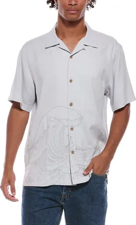 Tommy Bahama Kahuna Wave Silk Camp Shirt