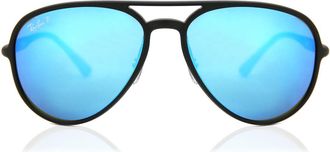 Ray-Ban RB4320CH Polarized Polarized 601SA1 Mens Sunglasses Black Size 58