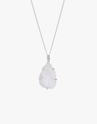 Tutti & Co Womens Quartz Necklace - Silver