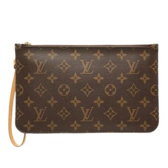 Louis Vuitton Pre-owned Monogram Canvas Pouch - - Pre-owned - Donna - Marrone - ONE SIZE