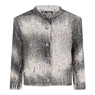 Avant Toi Truien & Vesten, Dames, Grijs, S, Katoen, Katoenen Cardigan
