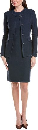 St. John Lurex Pique Jacket