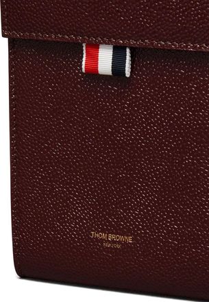 Thom Browne Porta cellulare a tracolla in pelle Thom Browne