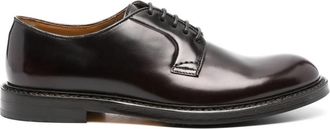 Doucal's Leren Derby Schoenen - Heren - Nette schoenen - Rood - 42 1/2 EU - Leer - Schoenen