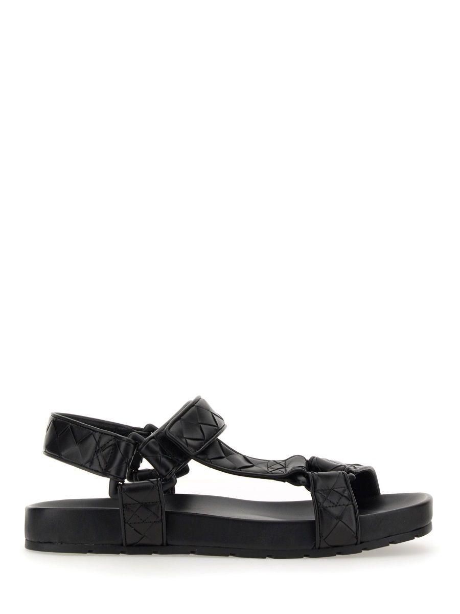 サンダル・ミュール BOTTEGA VENETA Black nappa leather Cushion sandals Bottega Veneta BOTTEGA VENETA WOMAN Black Nappa Leather
