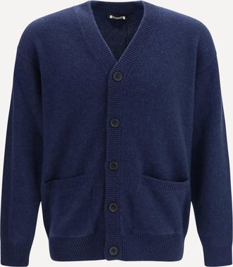 Prada V-neck Re-cashmere Cardigan Male 48