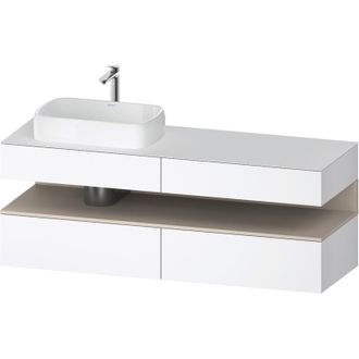 Duravit Qatego Meuble sous-lavabo avec console, 2 tiroirs, 2 - Duravit