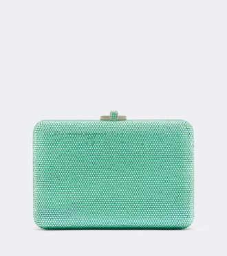 Judith Leiber Clutch Slim Slide adornado