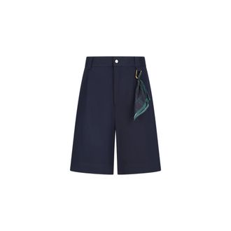 Darkpark Casual Shorts, male, Blue, Size: XL Denis Wide-leg Shorts