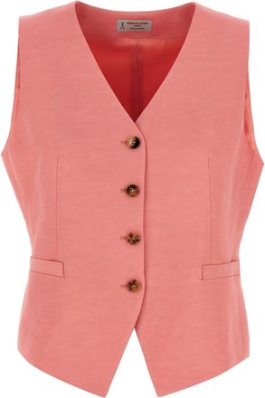 Alberto Biani Linen Viscose Vest