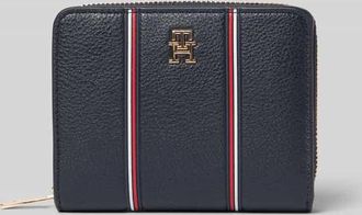 Tommy Hilfiger Portemonnaie in Lederoptik in Dunkelblau, Gr&ouml;&szlig;e 1