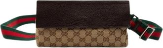 Gucci Pre-owned Belt Bags, female, Brown, Size: ONE SIZE Pre-owned Crossbody Bag