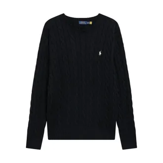 Polo Ralph Lauren Hombre, Jerseys, Negro, Talla: XL