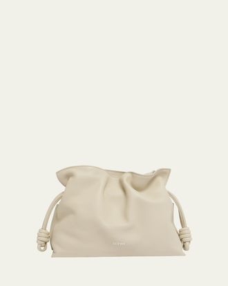 Loewe Flamenco Medium Clutch Bag in Napa Leather