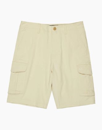 Quiksilver Mens Quiksilver Mens MW Cargo Cargo Shorts - White/Multi - Size: 32/36